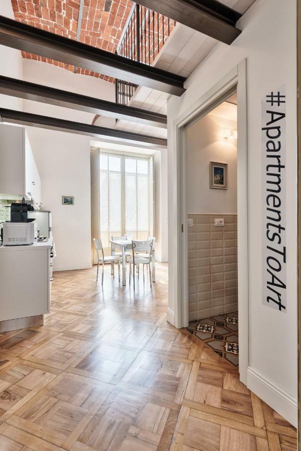 Apartments To Art Turin Bagian luar foto